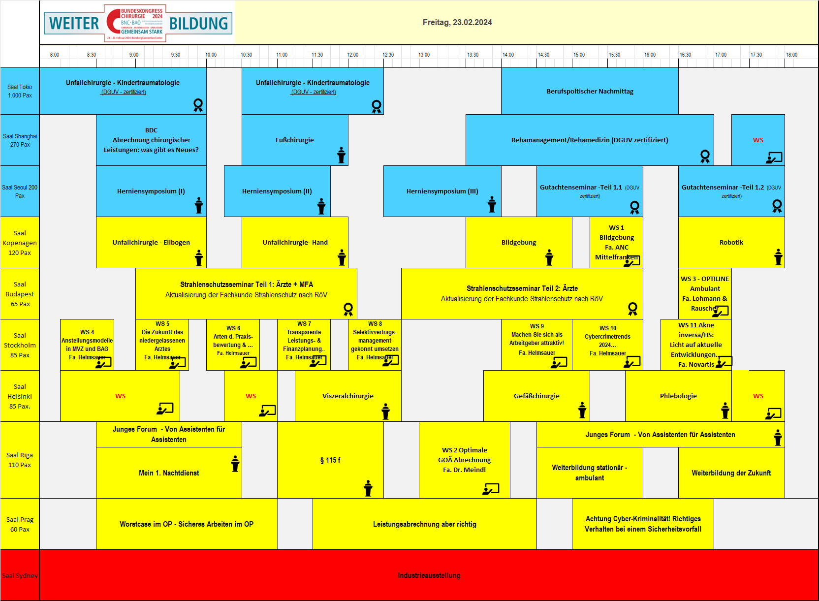 Timetable